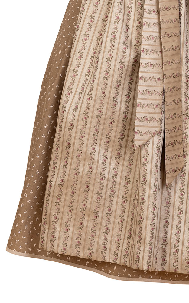 Blusendirndl Angertal /E beige, mit Schürze