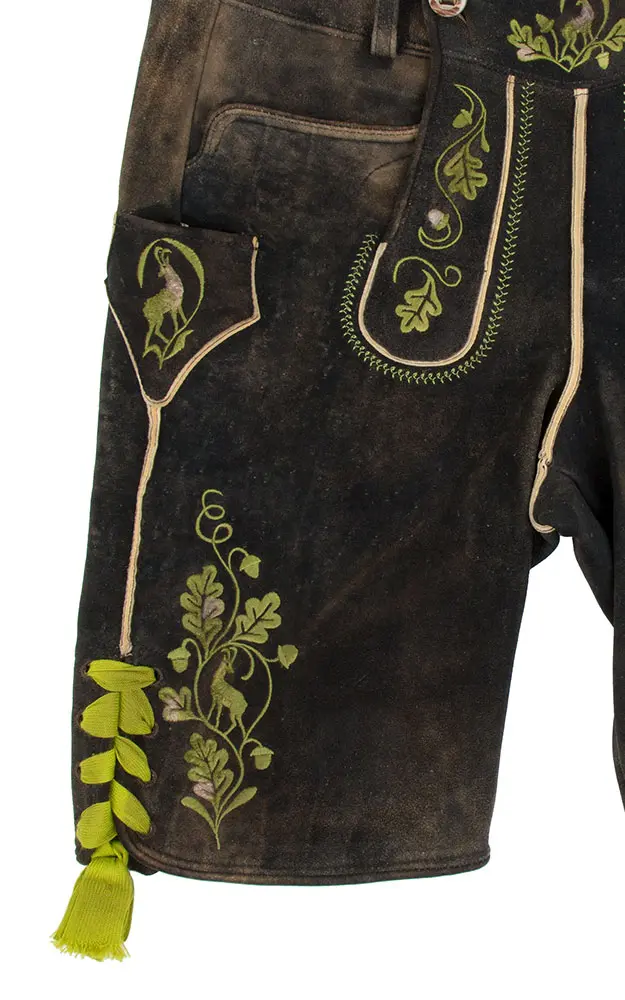 Rehlederhose Herrenchiemsee, ohne Träger