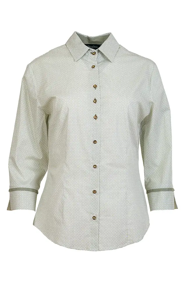Trachtenbluse 6022, grün