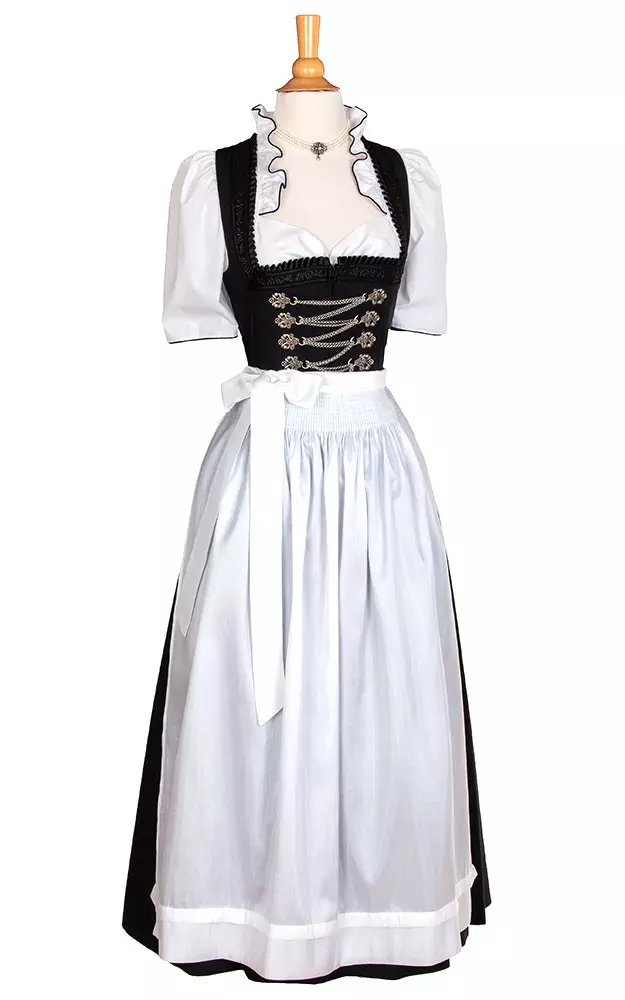 Schürze Taft Extra, weiß