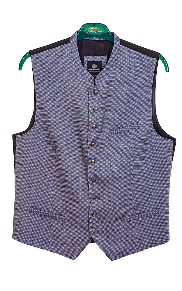 Weste Carlo, blau