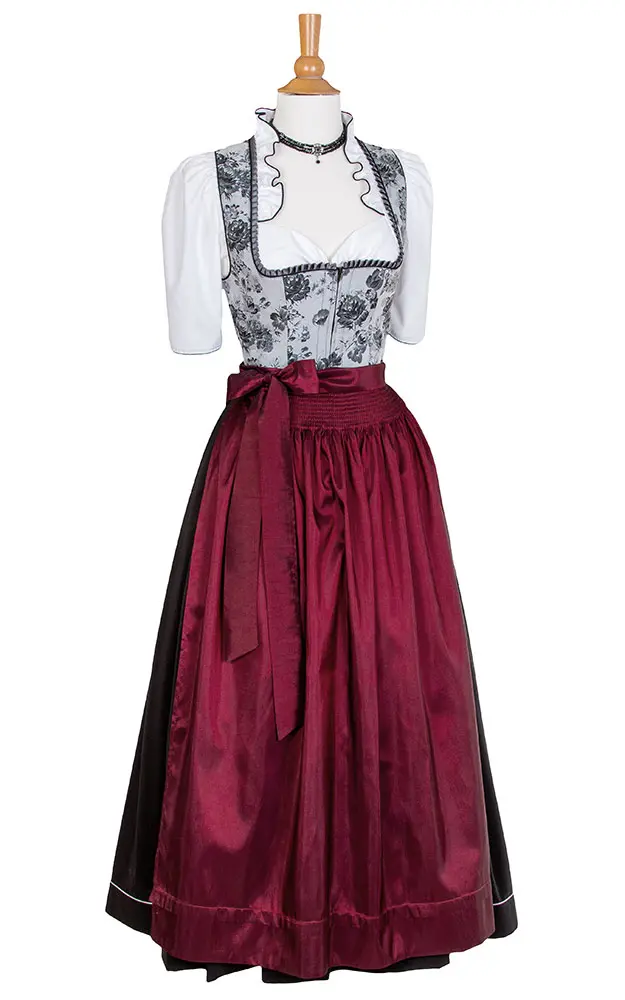 Blusendirndl Steinsee /E schwarz, ohne Schürze