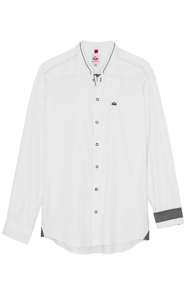 Hemd Freising SK, weiß - Slim fit