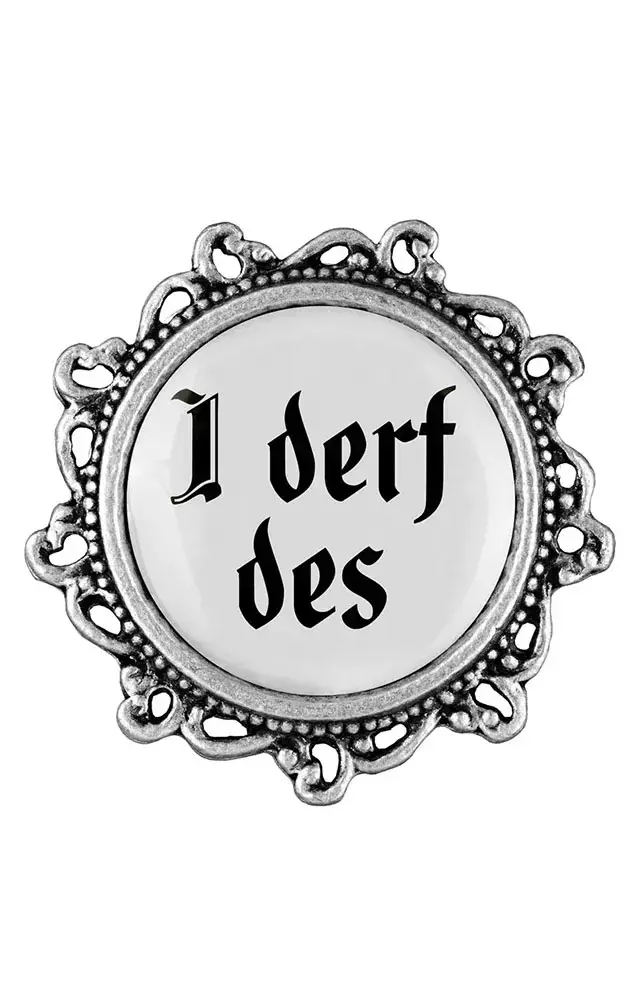 Ansteck-Pin Klassik VZ - I derf des