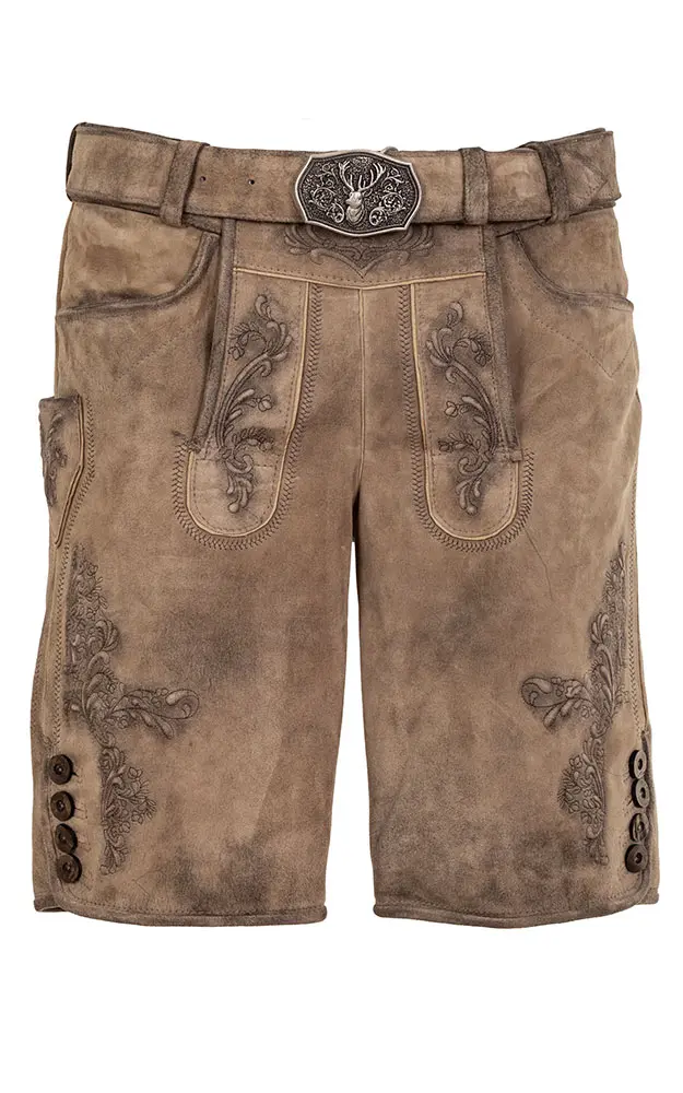 Lederhose Langwies mit Gürtel, achat