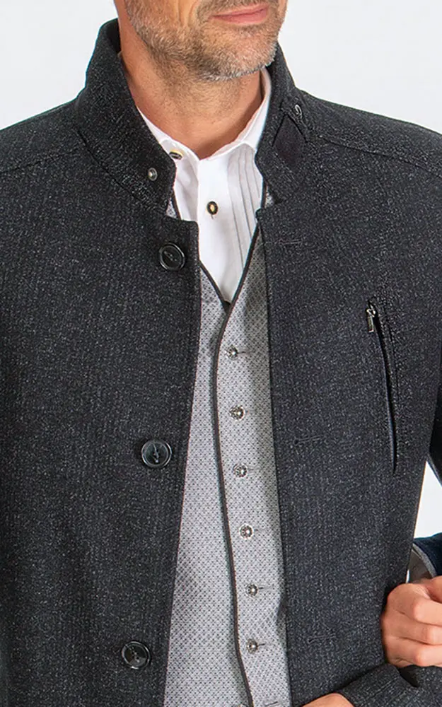 Mantel Jürgen, antrhazit