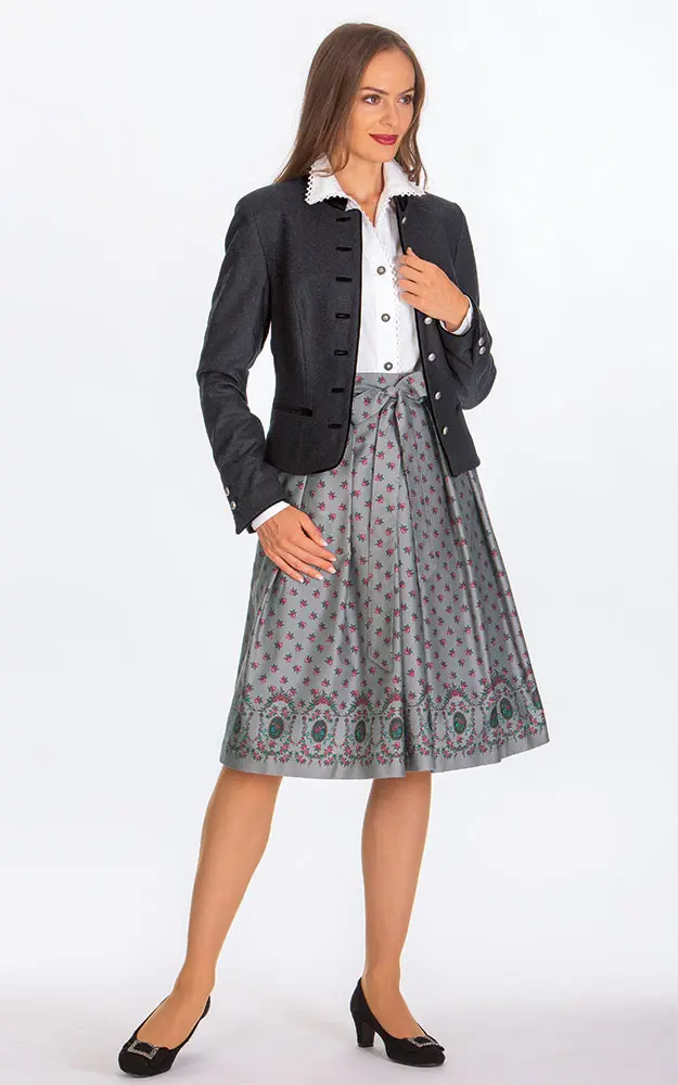 Rock Schwarzberg, grau-gemustert