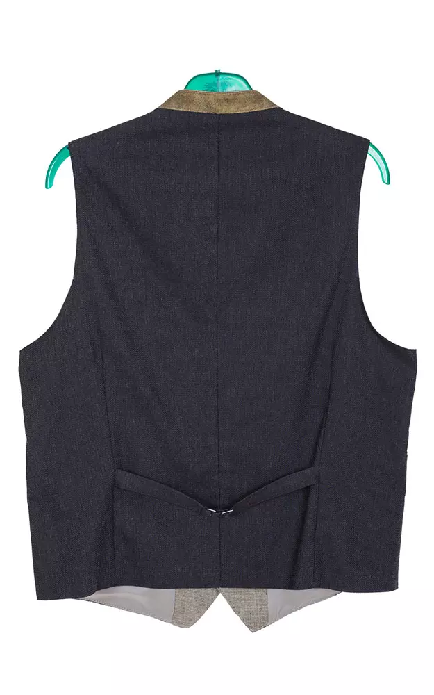 Weste Bayreuth, grau - Slim-fit