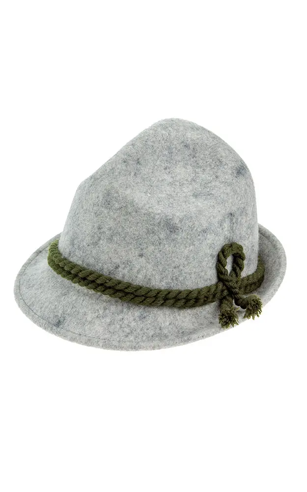 Kinderhut 43, grau meliert