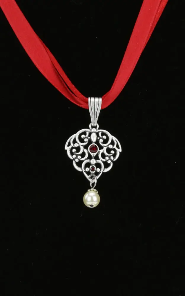 Kette 51491-3-47927, dunkelrot