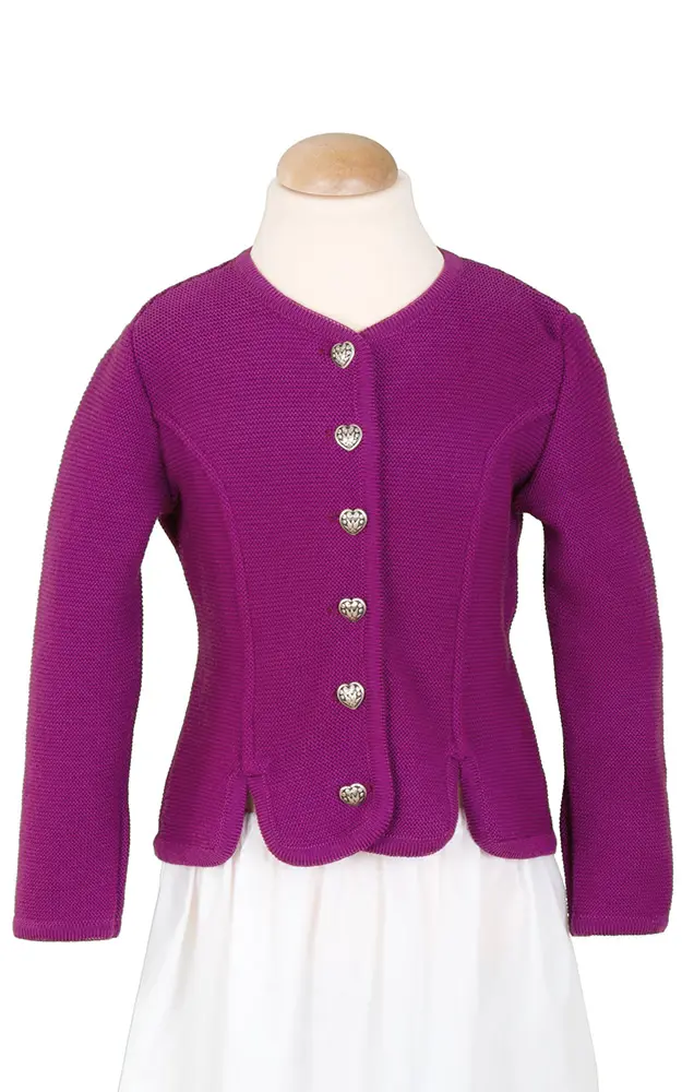 Kinder-Jacke 57551, fuchsia