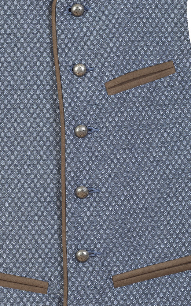 Kinderweste Michi, rauschblau