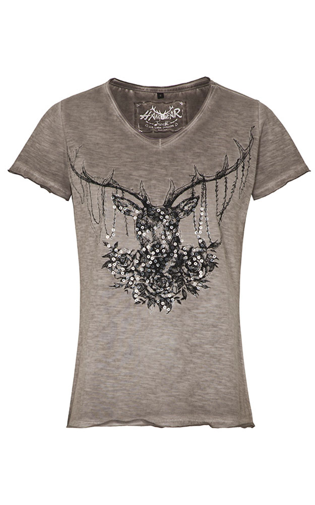 Damen-Shirt Yadira, grau