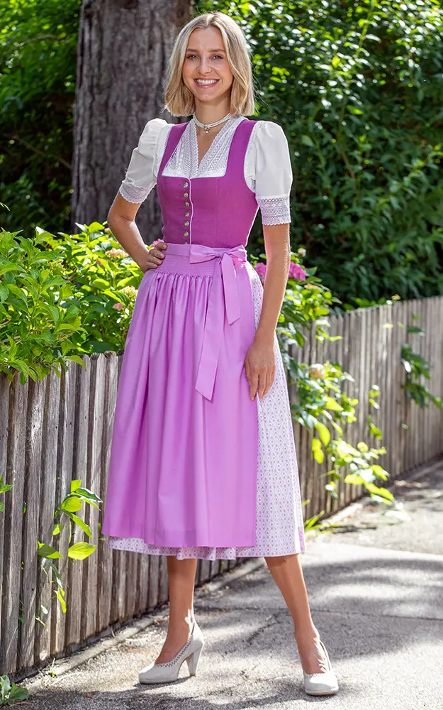 Blusendirndl Brombach, mit Schürze
