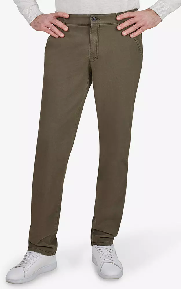 Hose Garvey 8070, oliv - Stretch