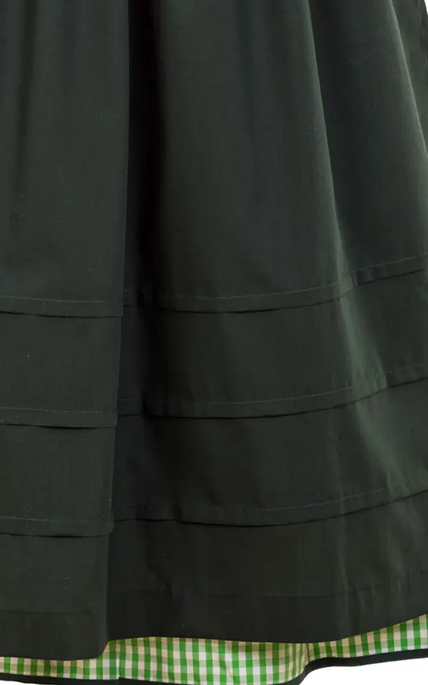 Schürze Stufen Extra, trachtengrün