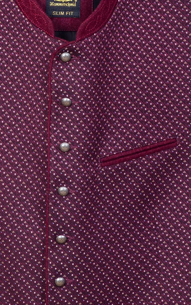 Weste Patrick, weinrot