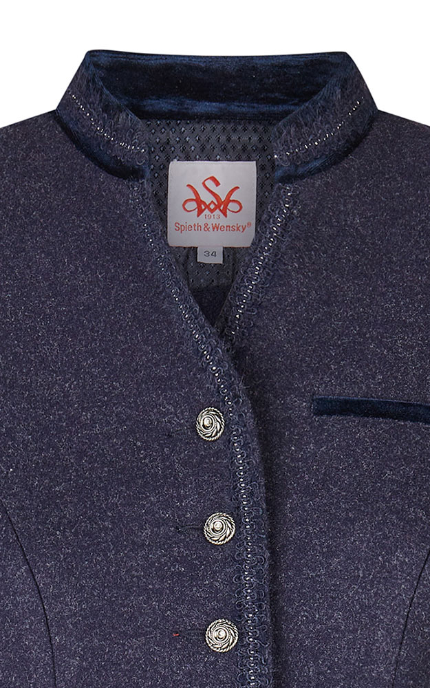 Walkjacke Klaudia, dunkelblau