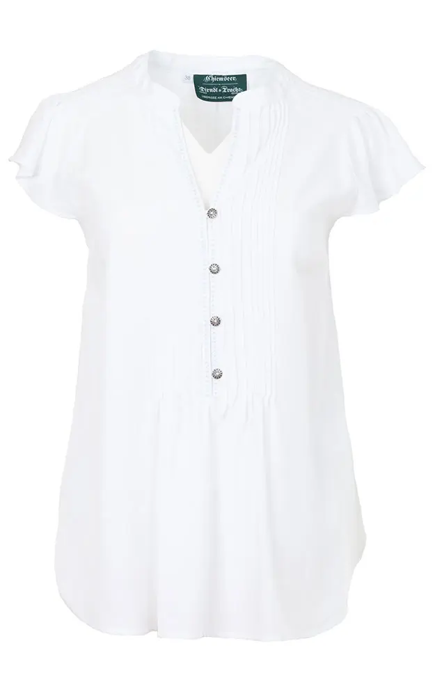 Trachtenshirt 6091 16111, weiß