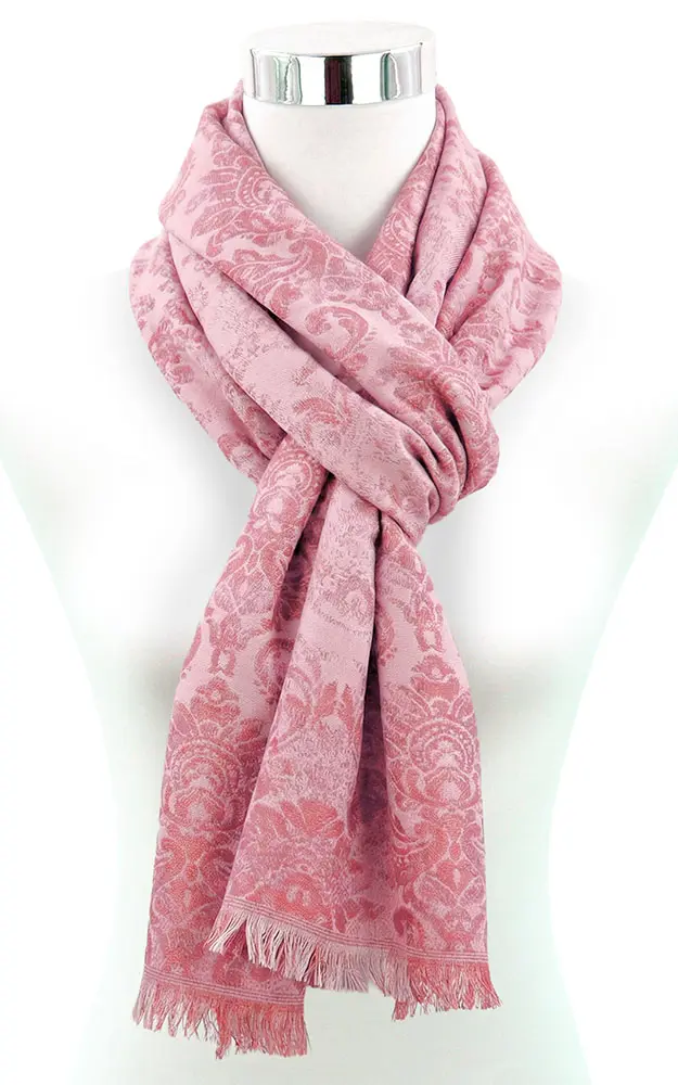 Schal Barockblume, rose