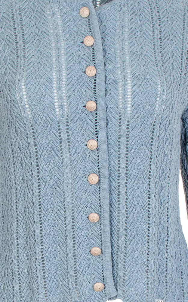 Strickjacke Vanessa, graublau