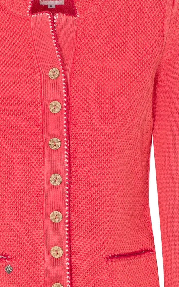 Strickjacke Tarana, mohn