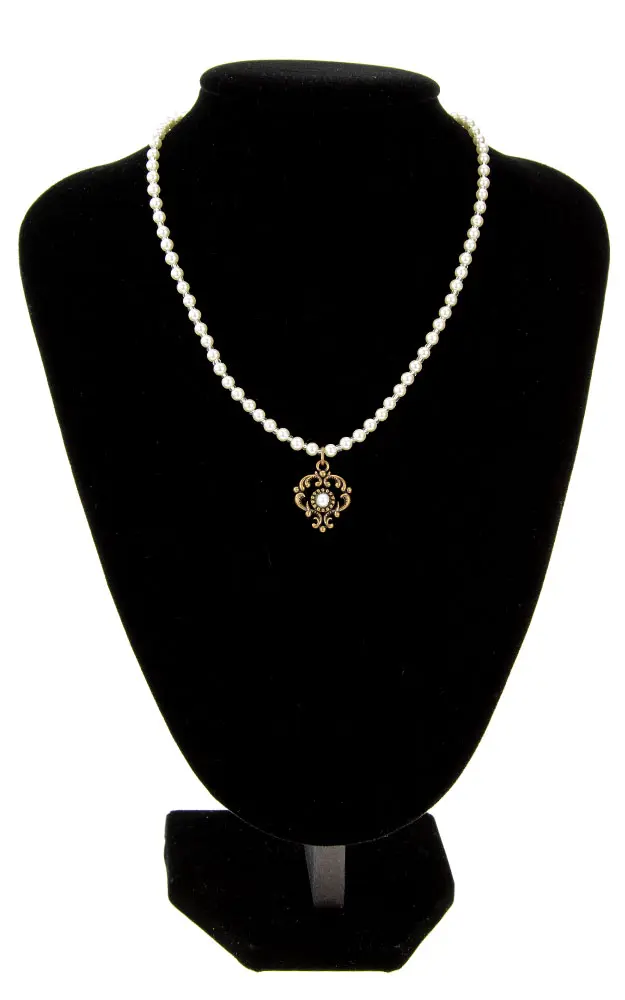 Kette 51366-1-48097, Perle creme