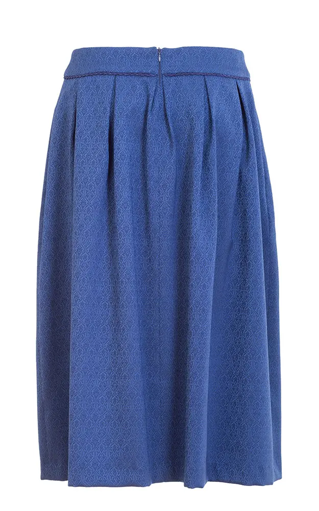 Rock 44527, jeansblau