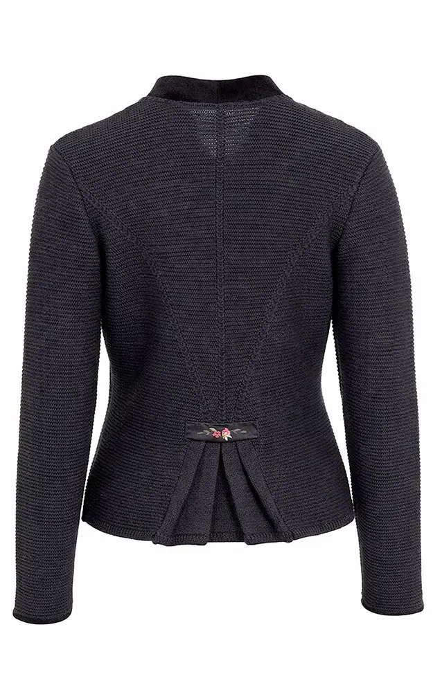 Strickjacke Malta, schwarz