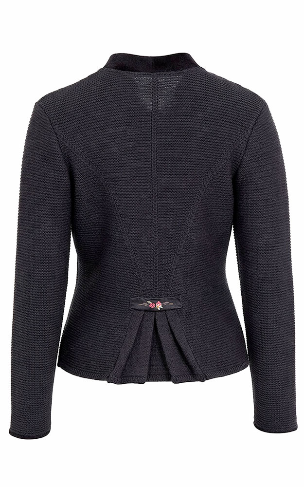 Strickjacke Malta, schwarz