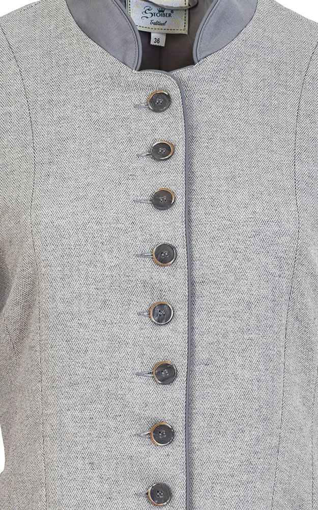 Jacke Brigitte, grau
