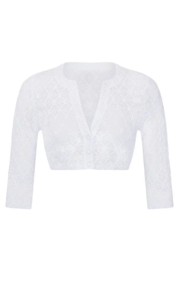 Dirndlbluse 01 06737SL 03, weiß
