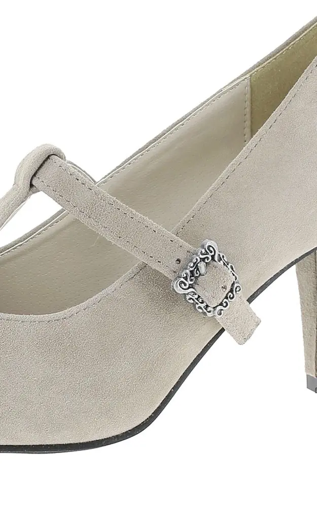 Velours-Schuhe 3009602031, grau