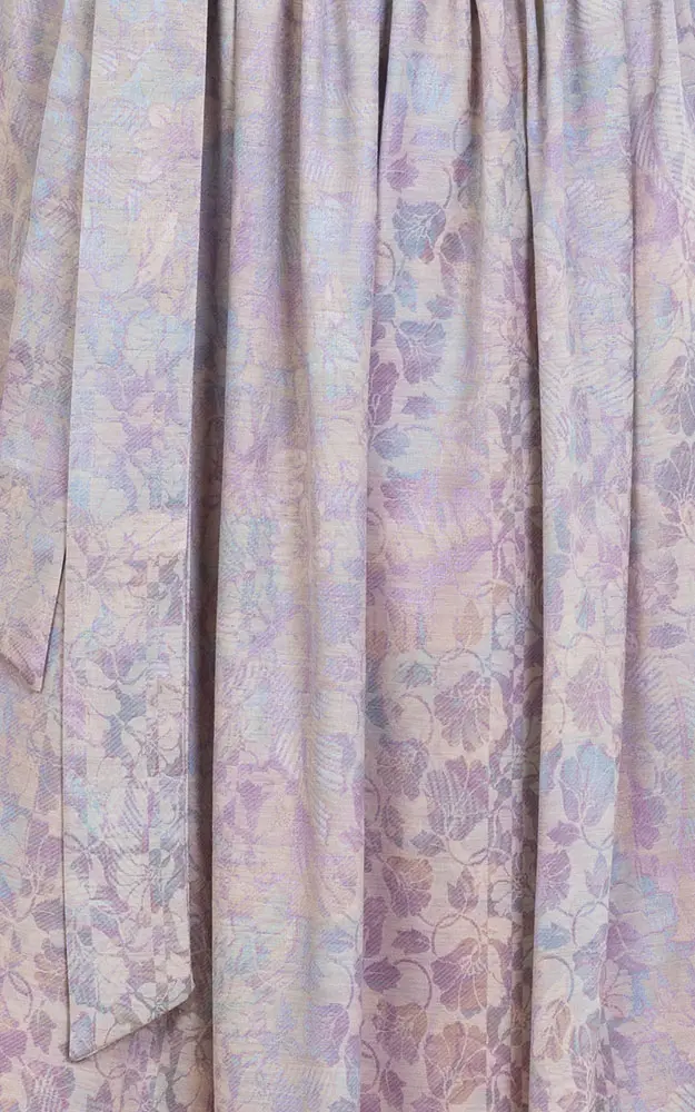 Schürze Blumen, pastellflieder