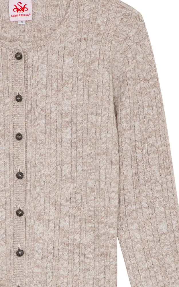 Strickjacke Delo, natur