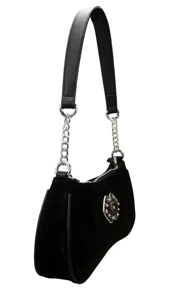 Trachtentasche Lissy, schwarz