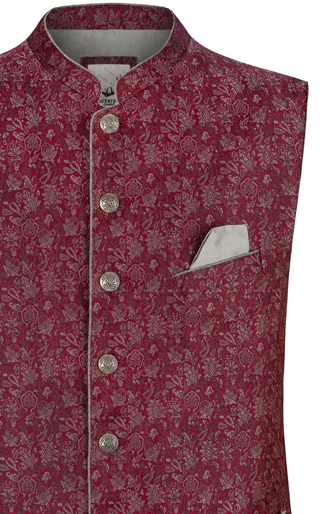 Weste Hartmut, weinrot