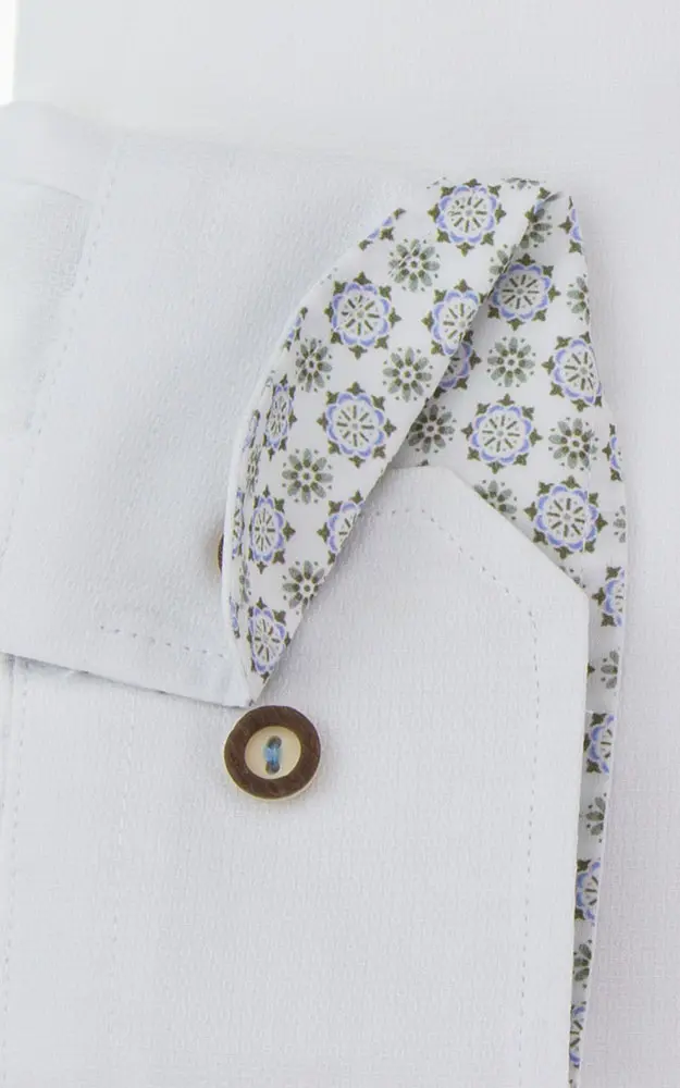 Hemd 2575 4041 40, weiß - Slim fit