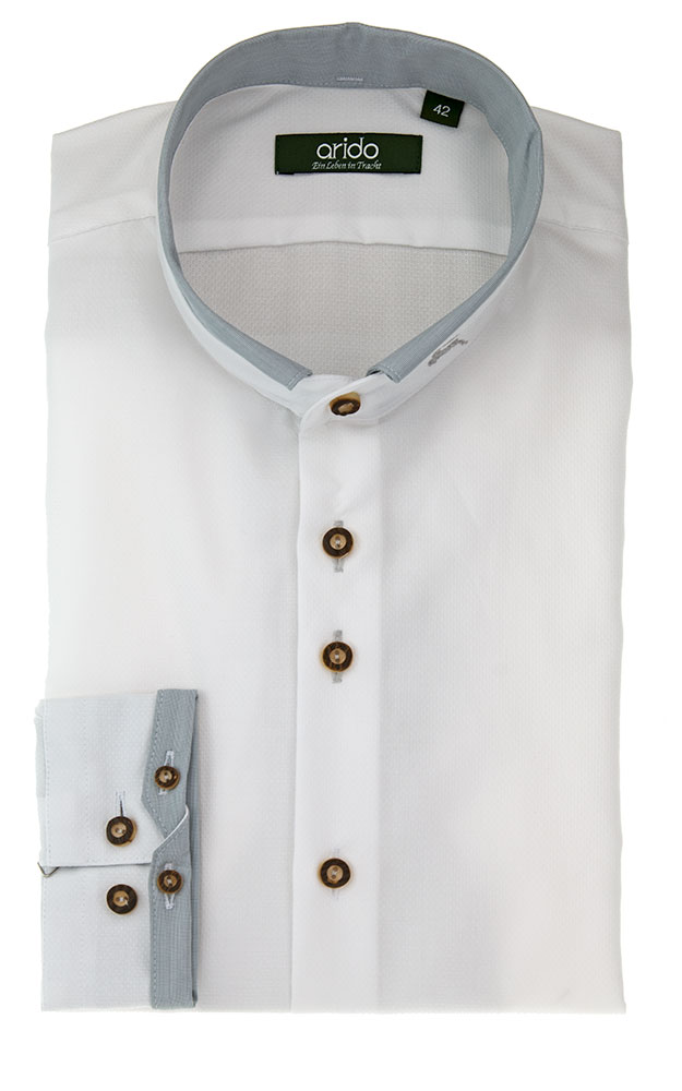 Hemd 2807H 1892, weiß SK - Slim fit