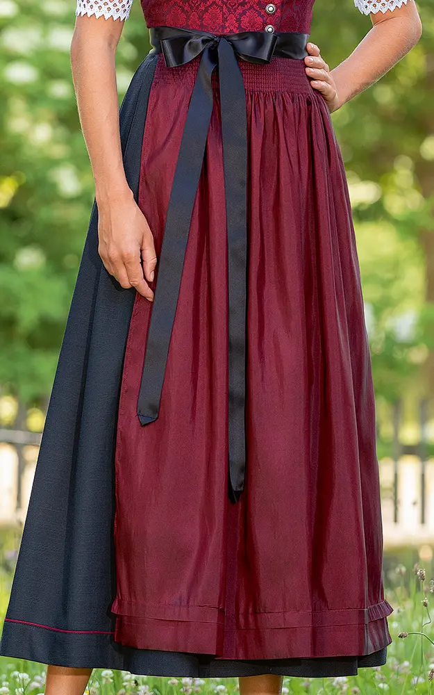 Schürze Rothgau, rot