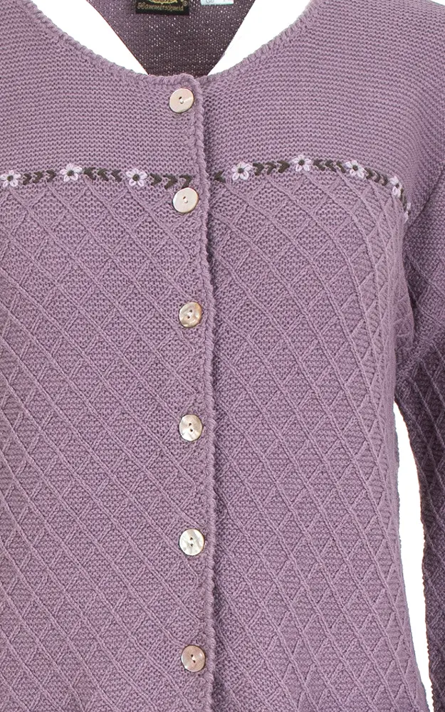 Strickjacke Lund, malve