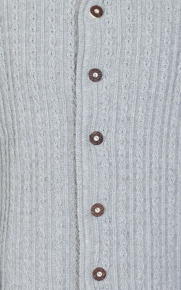 Strickjacke 1520, grau