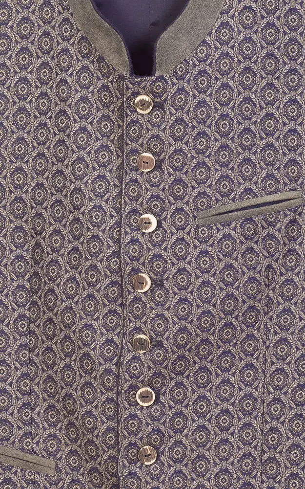 Weste Bürs 9254 9304, blau