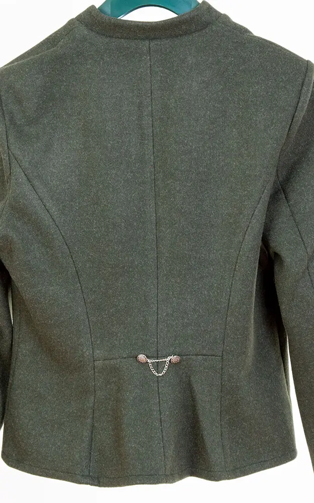 Walkjacke Distanz, dunkelgrün