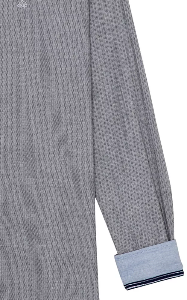 Hemd Duri, grau - Slim fit