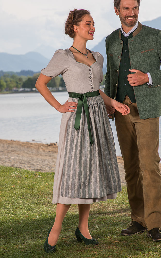 Dirndl Erlstätt, mit Schürze