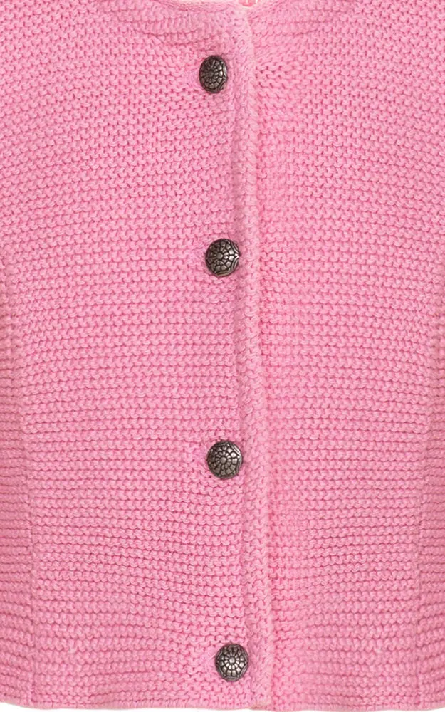 Kinder-Strickjacke, rosa