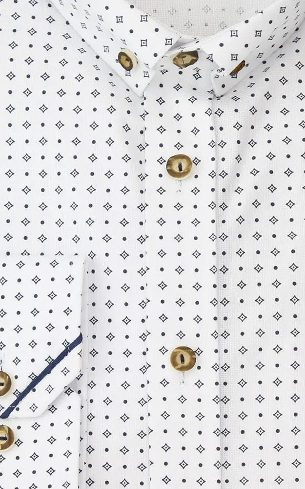 Hemd 3086 13119, weiß - Slim fit