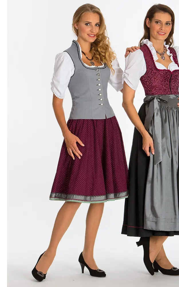 Mieder Hartberg, grau