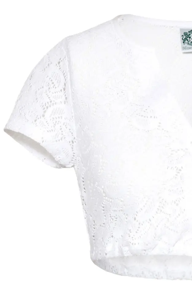Dirndlbluse Gerlinde, weiß